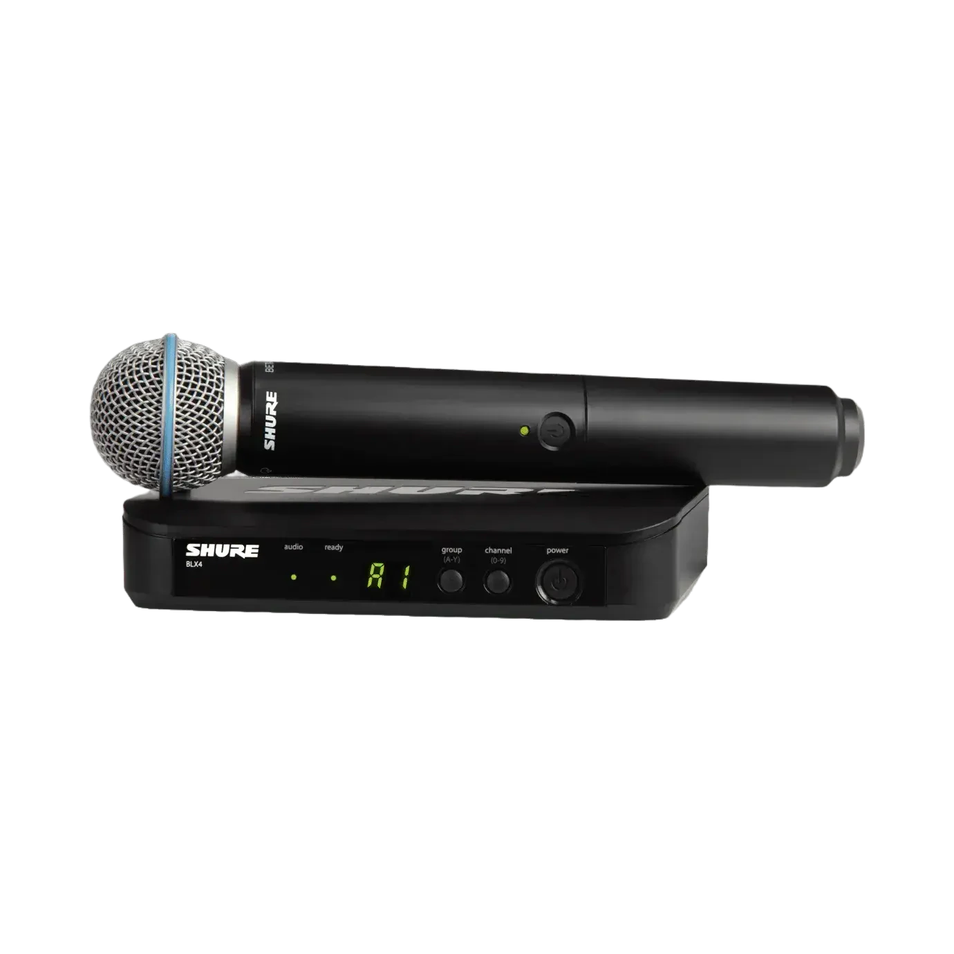 Shure BLX24/B58 Wireless Handheld Microphone System with Beta 58A Supercardioid Vocal Mic