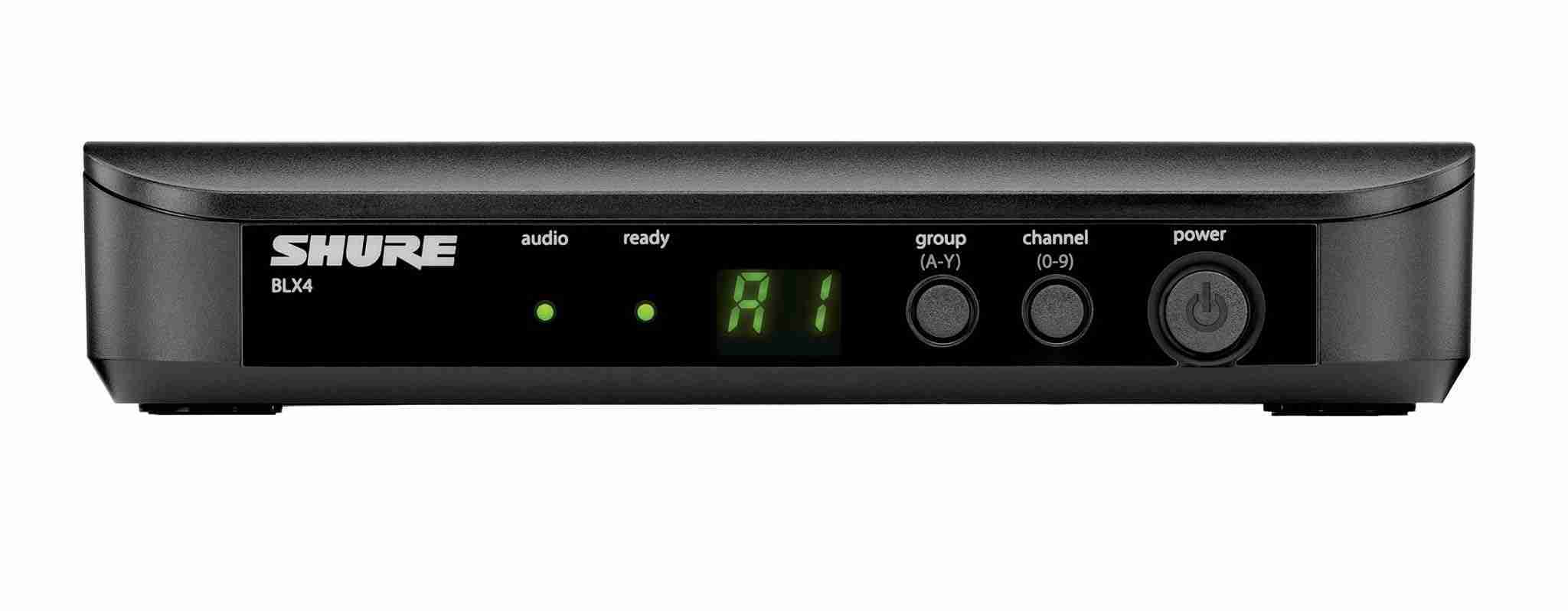 Shure BLX14/P31 نظام ميكروفون لاسلكي بسماعة رأس للمقدمين والمغنين 10