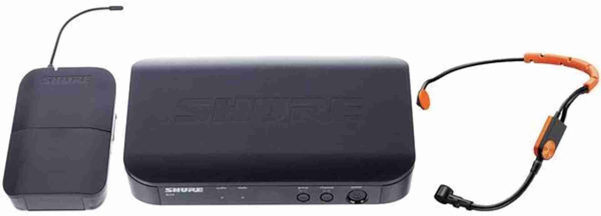 Shure BLX14/SM31 نظام ميكروفون لاسلكي بسماعة رأس للياقة البدنية والعروض التقديمية 2