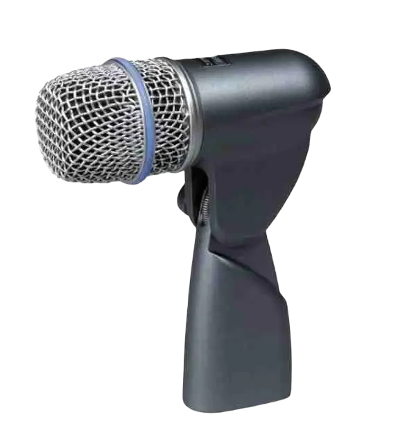 ميكروفون آلات ديناميكي Shure BETA 56A فائق أحادي الاتجاه للطبول ومكبرات الصوت