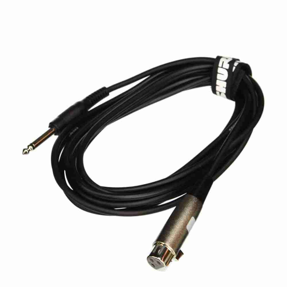 Shure C20AHZ 20-Foot XLR to 1/4-Inch Unbalanced Microphone Cable 2