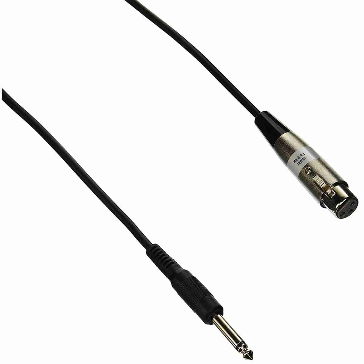 Shure C20AHZ 20-Foot XLR to 1/4-Inch Unbalanced Microphone Cable 4