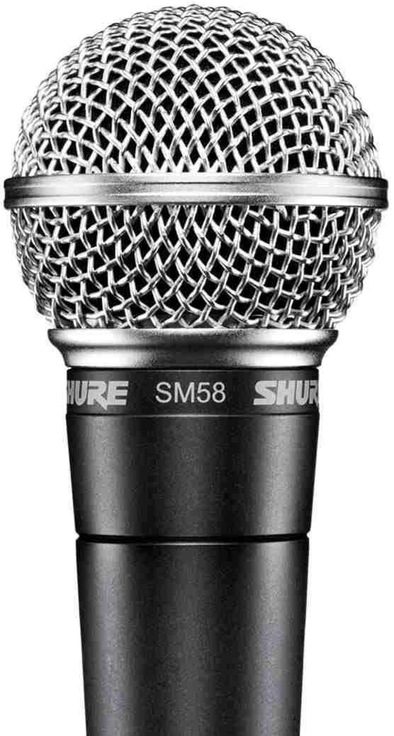 Shure SM58-LC ميكروفون غناء ديناميكي أحادي الاتجاه للغناء الحي والتسجيل في الاستوديو 9