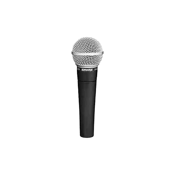 Shure SM58-LC Cardioid Dynamic Vocal Microphone for Live Vocals and Studio Recording