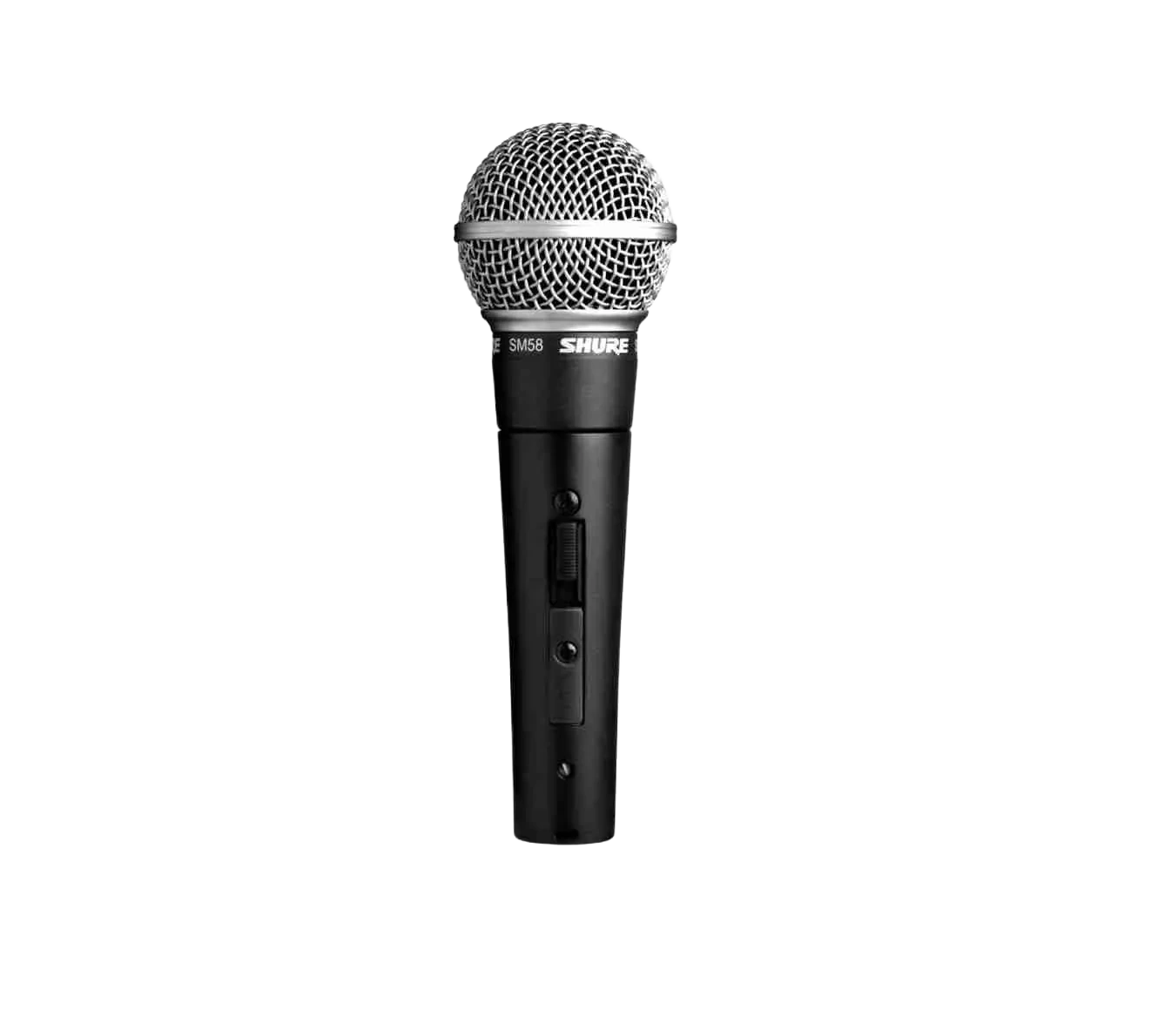 Shure SM58-S Cardioid Dynamic Vocal Microphone with On/Off Switch