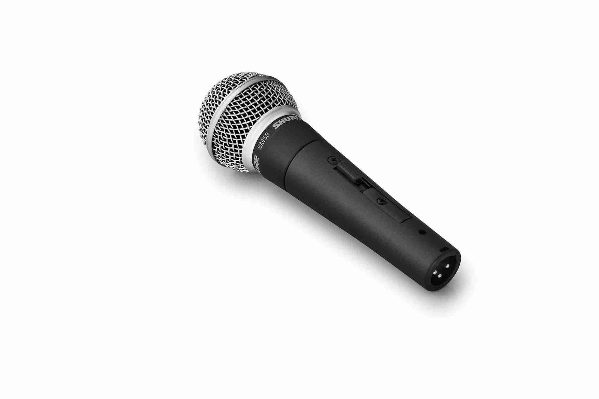Shure SM58-S Cardioid Dynamic Vocal Microphone with On/Off Switch 9