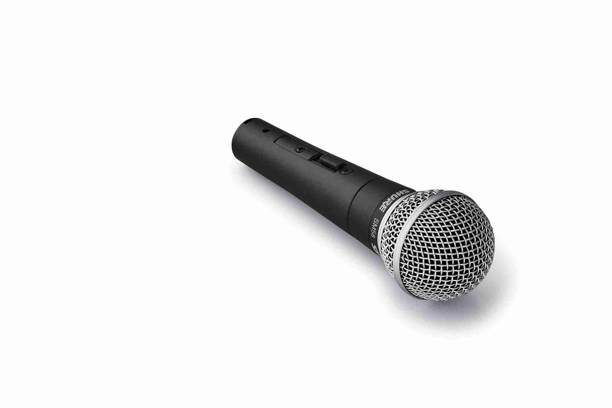 Shure SM58-S Cardioid Dynamic Vocal Microphone with On/Off Switch 10