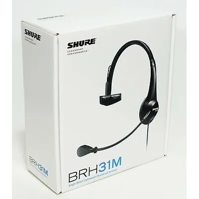 Shure BRH31M Single-Sided Broadcast Headset with Dynamic Cardioid Microphone 4