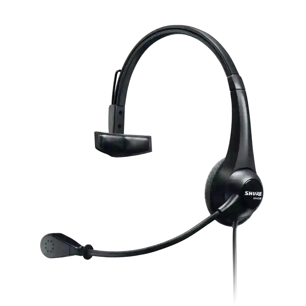 Shure BRH31M Single-Sided Broadcast Headset with Dynamic Cardioid Microphone 3