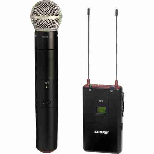 Shure FP25/SM58 Handheld Wireless Microphone System 2