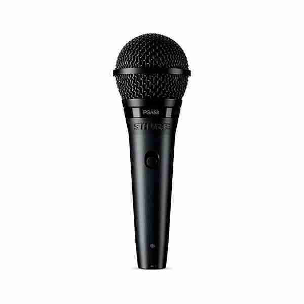 Shure PGA58-XLR Cardioid Dynamic Vocal Microphone for Live Performance 2