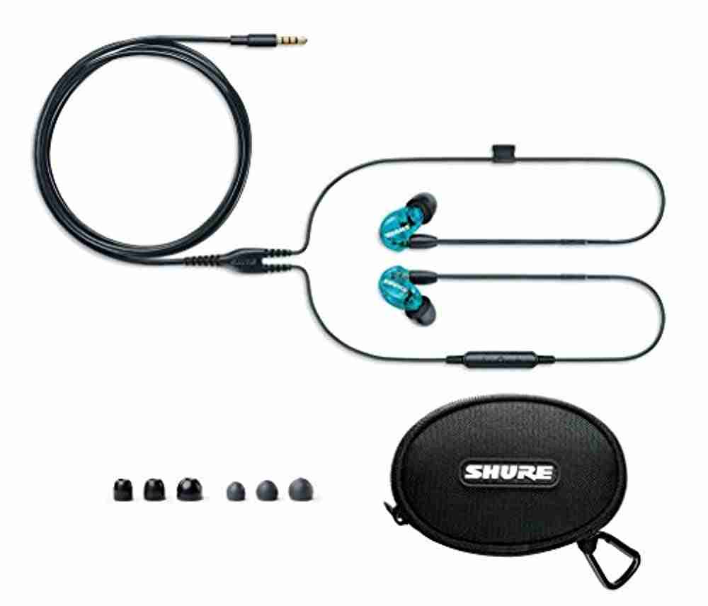 Shure SE215SPE-BT2 Wireless Sound-Isolating Earphones, Special Edition, Blue 2