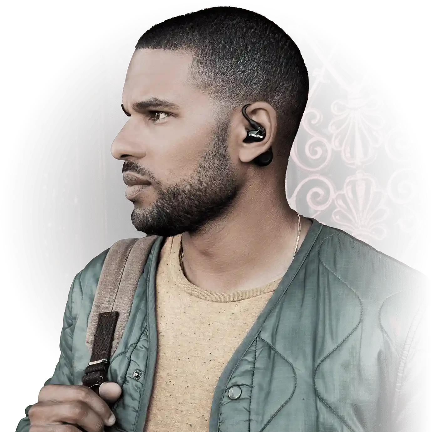 سماعات أذن لاسلكية بالكامل عازلة للصوت Shure AONIC 215 | سماعات داخل الأذن بتقنية Bluetooth، أسود 4