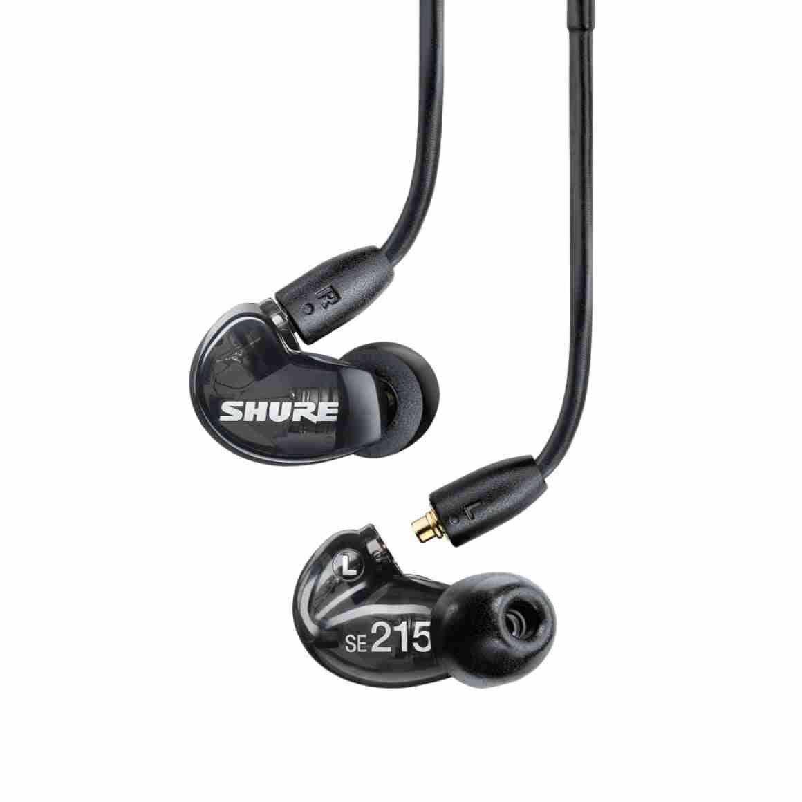 سماعات مراقبة داخل الأذن سلكية عازلة للصوت Shure AONIC 215، أسود 2