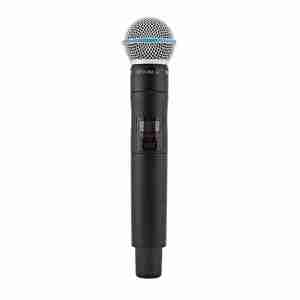 Shure QLXD2/B58 Wireless Handheld Microphone Transmitter with Beta 58A Capsule (K51: 606-670 MHz) 2