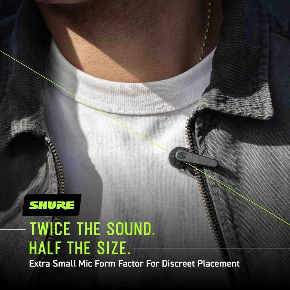 نظام ميكروفون لاسلكي طوق أحادي القناة Shure MoveMic One للهواتف 7