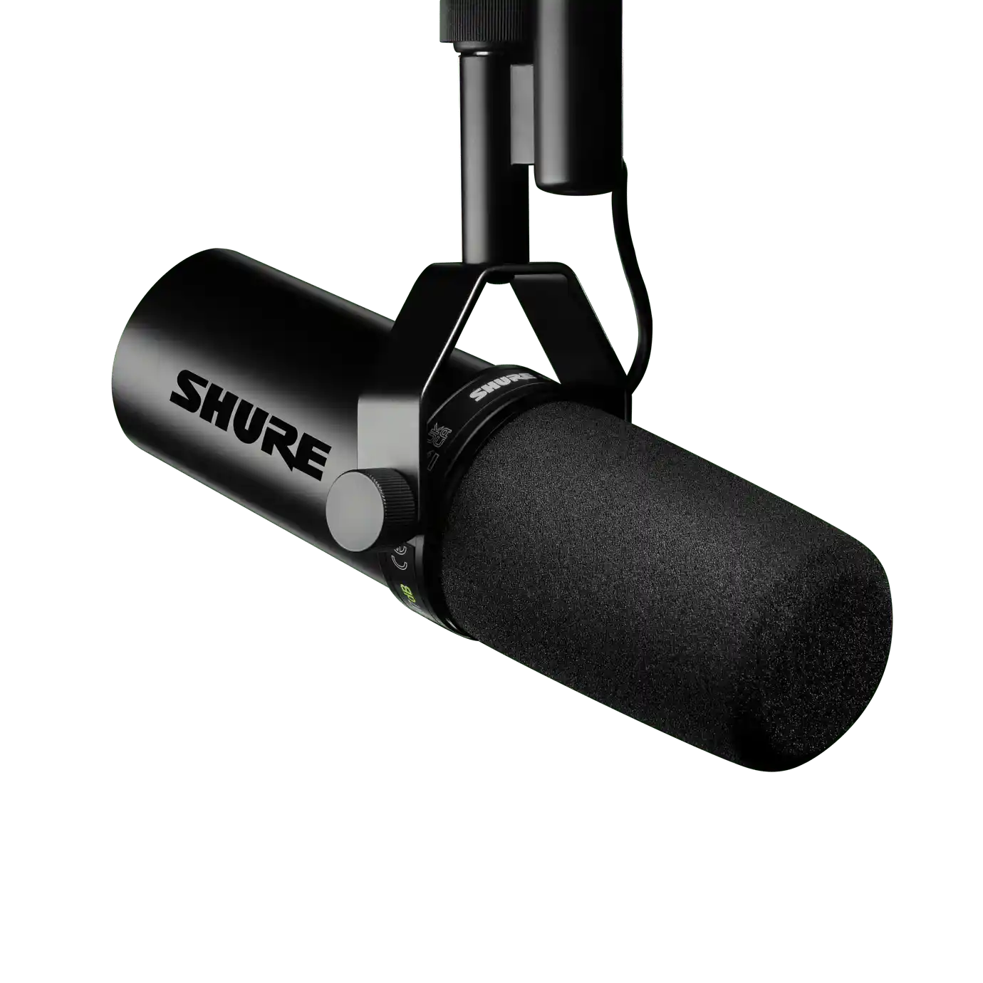 Shure SM7dB Active Dynamic Vocal Microphone with Built-in Preamp for Podcast, Broadcast, and Studio Recording 2