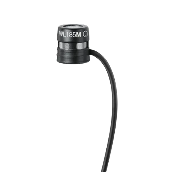 Shure WL185M Cardioid Lavalier Microphone for Wireless Systems (TA4F)