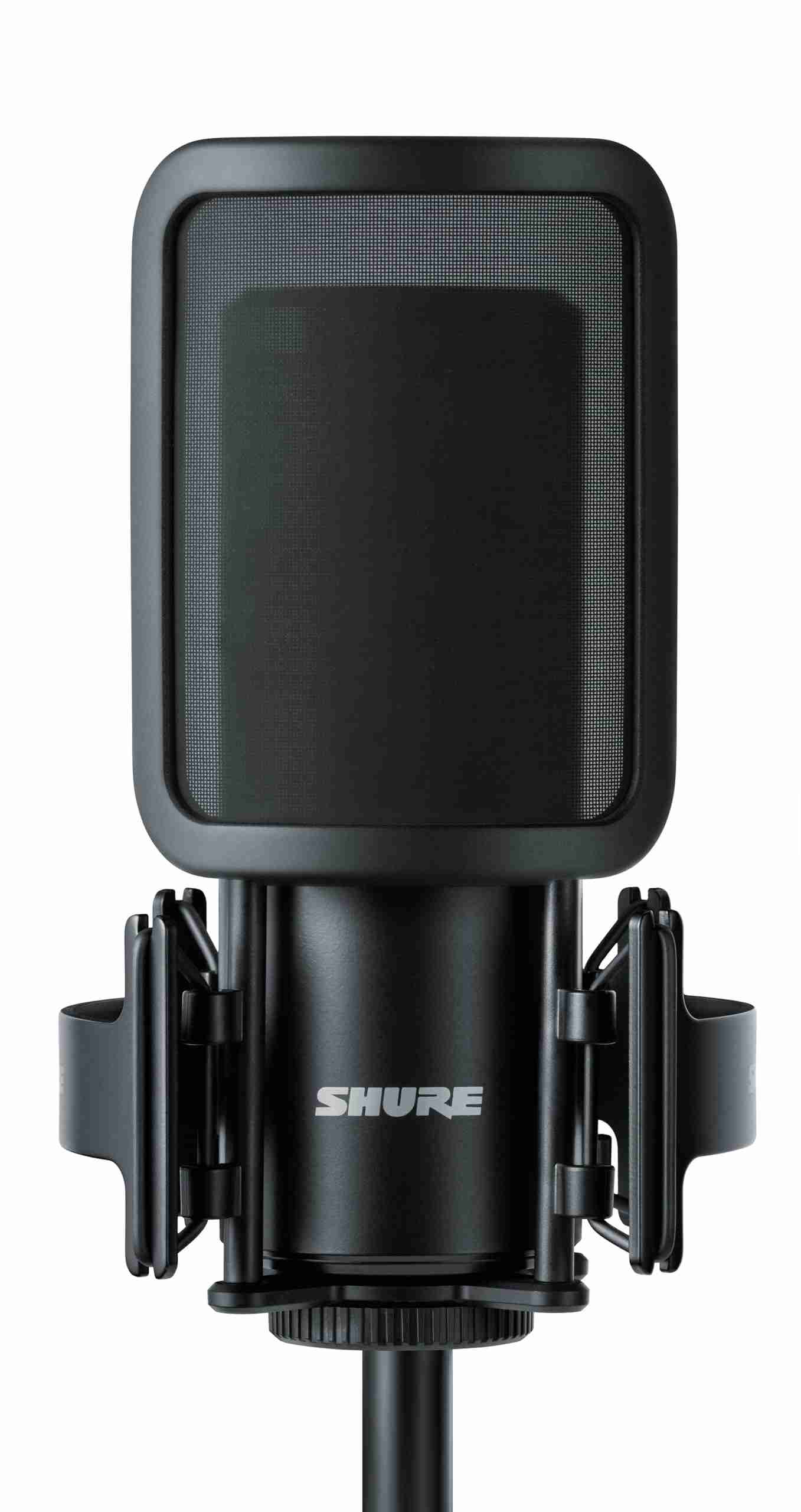 Shure SM4-K Cardioid Condenser Microphone for Home Studio Recording (Black) 10
