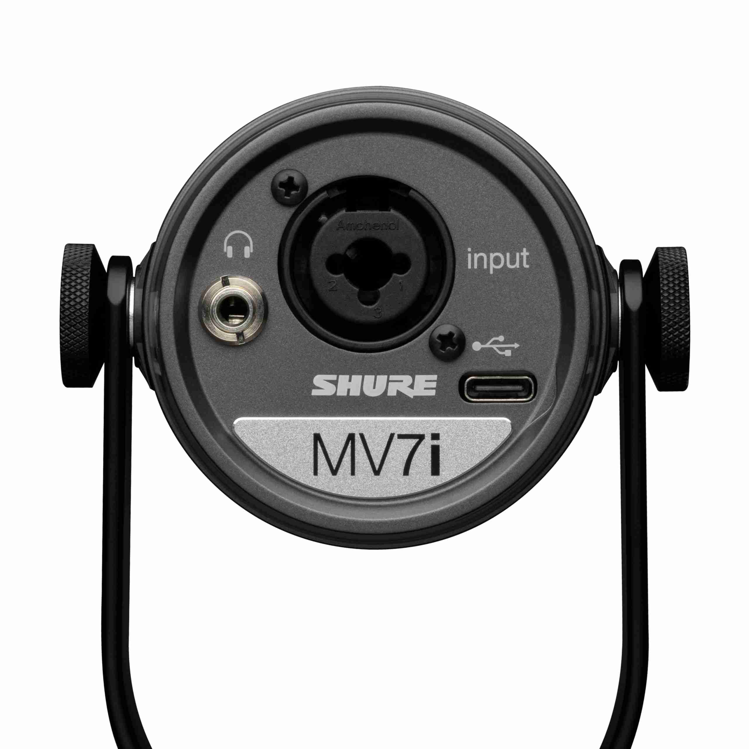 Shure MV7i Hybrid USB/XLR Dynamic Podcast Microphone for Streaming and Recording 9