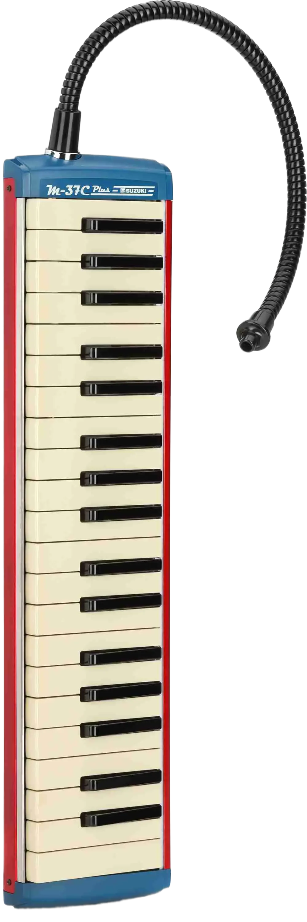 Suzuki M-37C 37-Key Alto Melodion with Hard Case, Professional Pianica Keyboard Harmonica