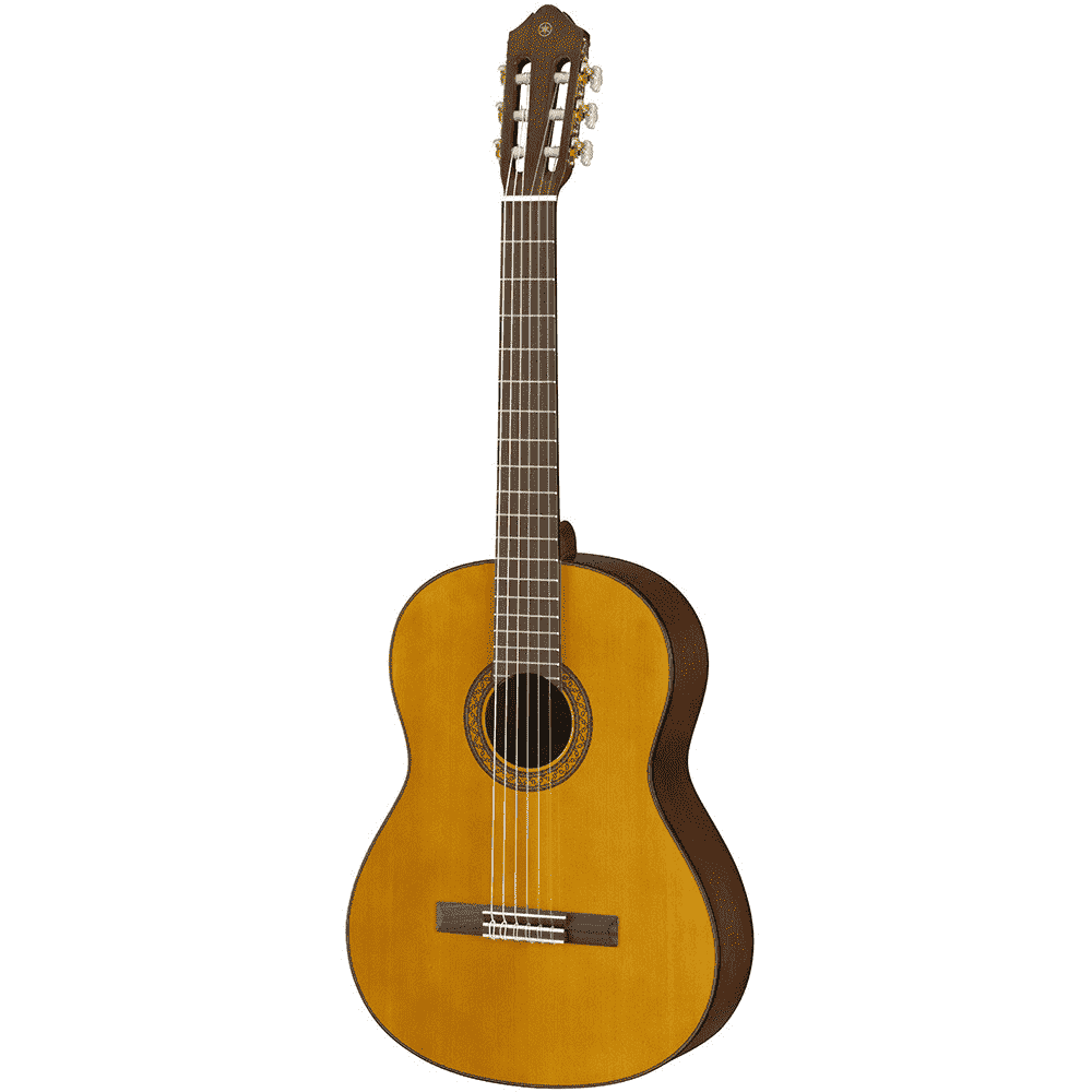 Yamaha C-70 Full-Size 6-String Nylon Classical Guitar, Natural Gloss 4