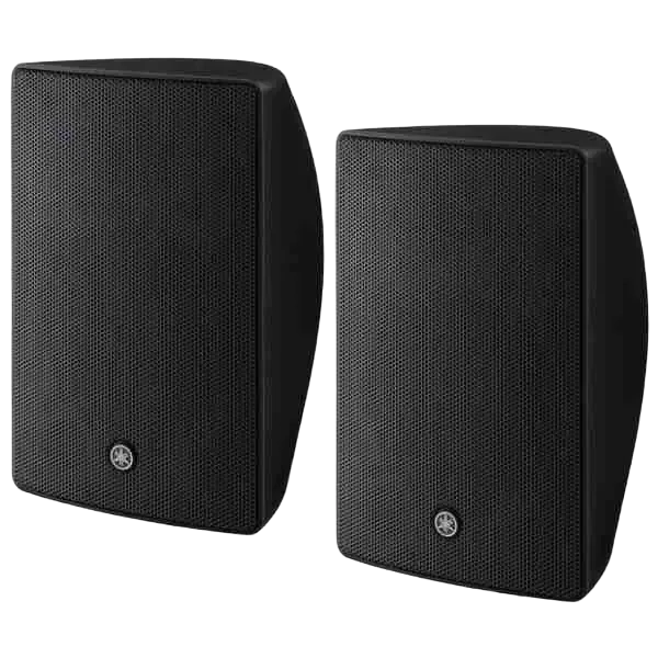 Yamaha VXS5 5.25-inch Passive Surface Mount Installation Speaker (Pair, Black) 1