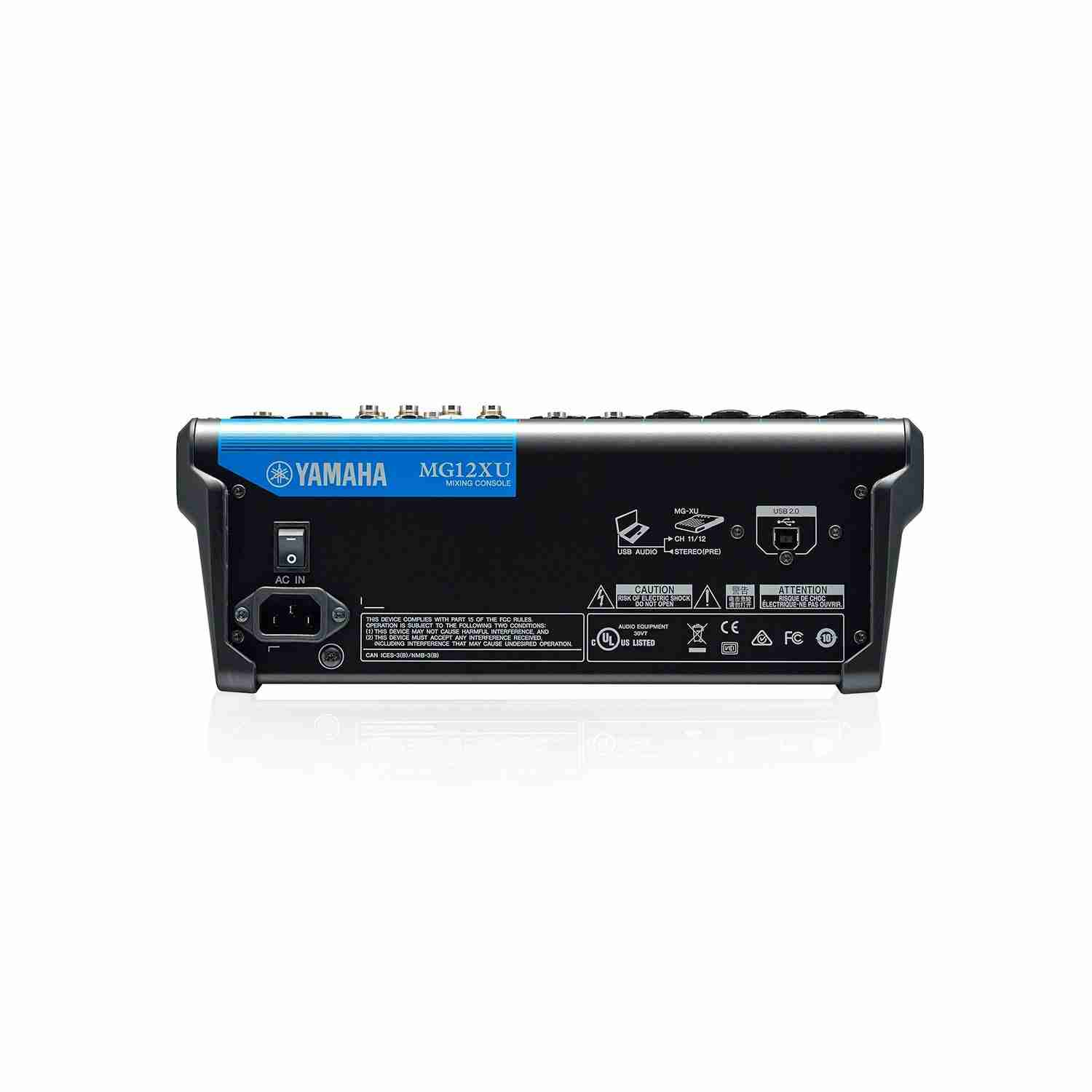 Yamaha MG12XU 12-Channel Analog Mixer with USB and Effects 2