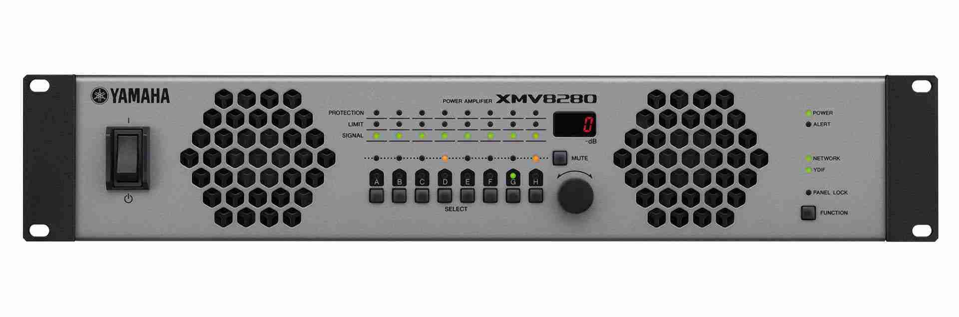 Yamaha XMV8280 مضخم طاقة تجاري 8 قنوات 70V/100V 2