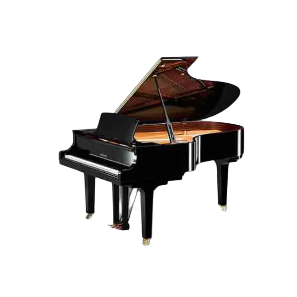 Yamaha C5 Conservatory Grand Piano (6'7") in Polished Ebony 1