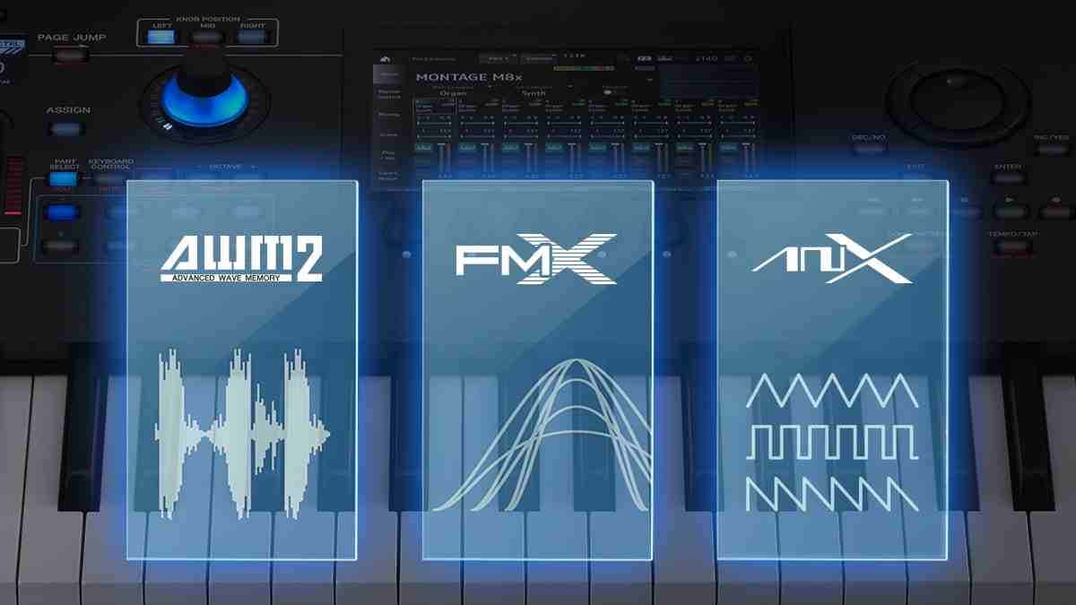Yamaha Montage M8X 88-Key Synthesizer Music Workstation 2