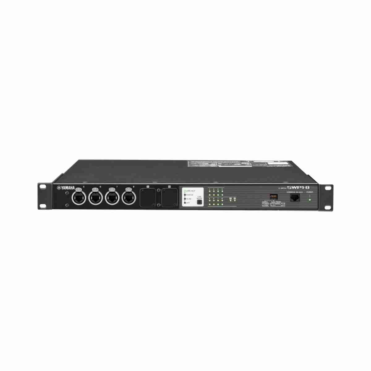 Yamaha SWP1-8 L2 Network Switch for Dante Audio Networks 8