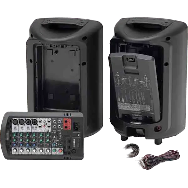نظام الصوت المحمول Yamaha STAGEPAS 400BT مع ميكسر 8 قنوات وBluetooth
