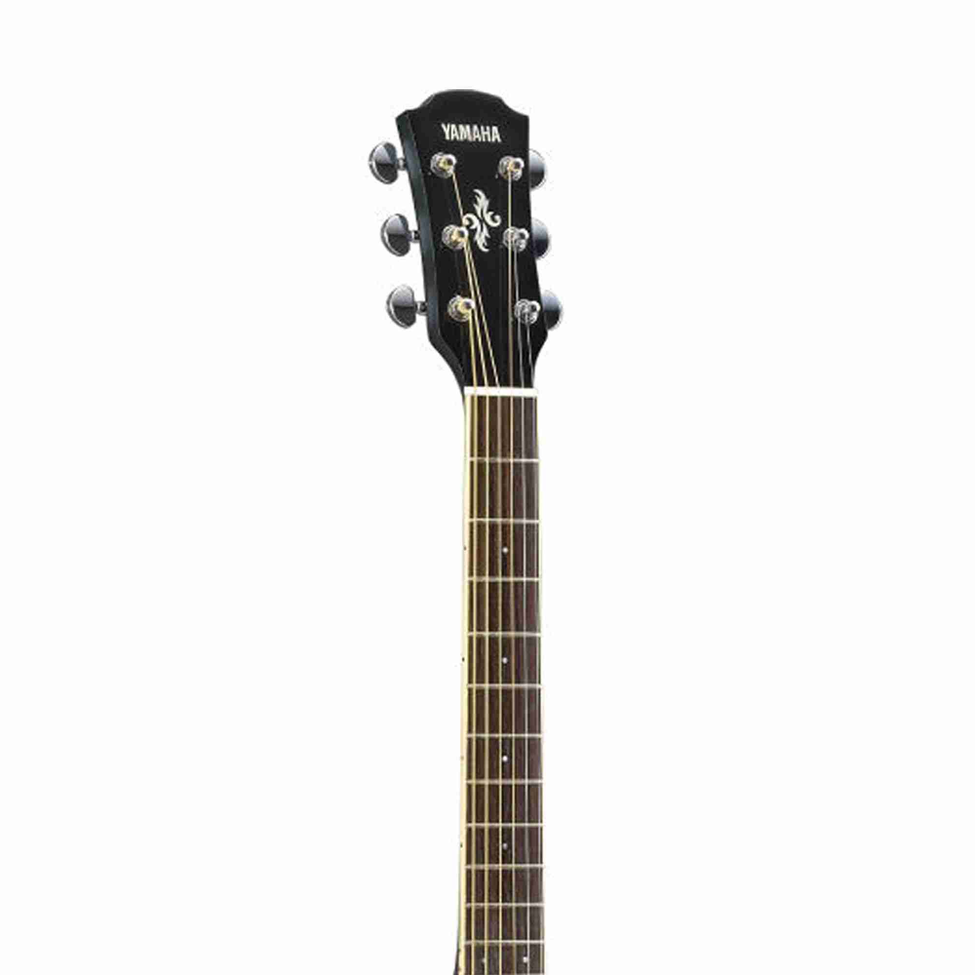 Yamaha APX600 OBB Thin Body Acoustic-Electric Guitar, Oriental Blue Burst 4