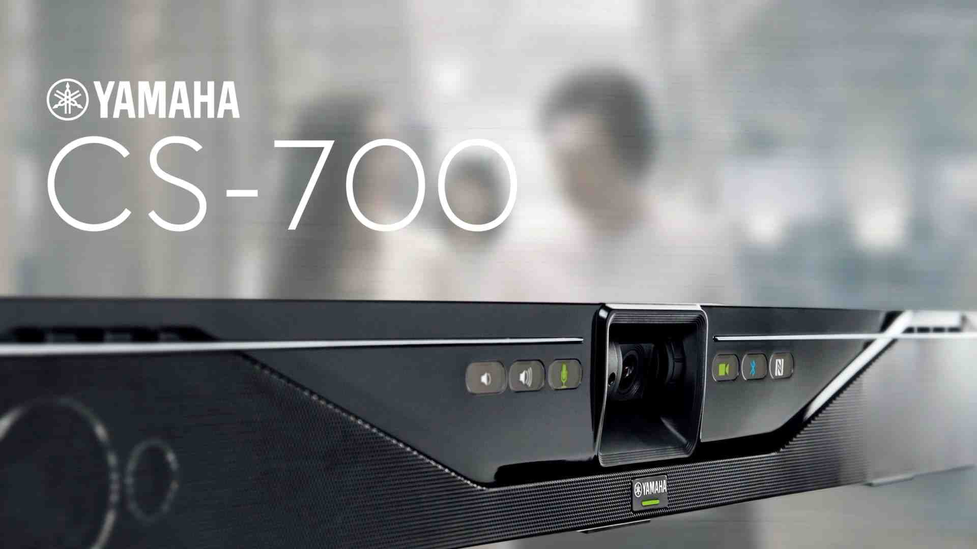 Yamaha CS-700 AV All-in-One Video Conference Soundbar with Camera and Beamforming Microphone Array 7