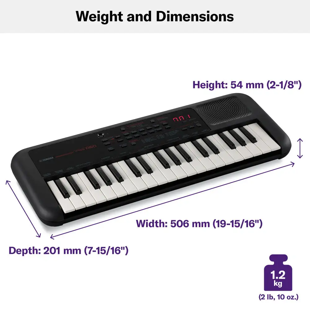 Yamaha PSS-A50 37-Key Portable Mini Keyboard 6