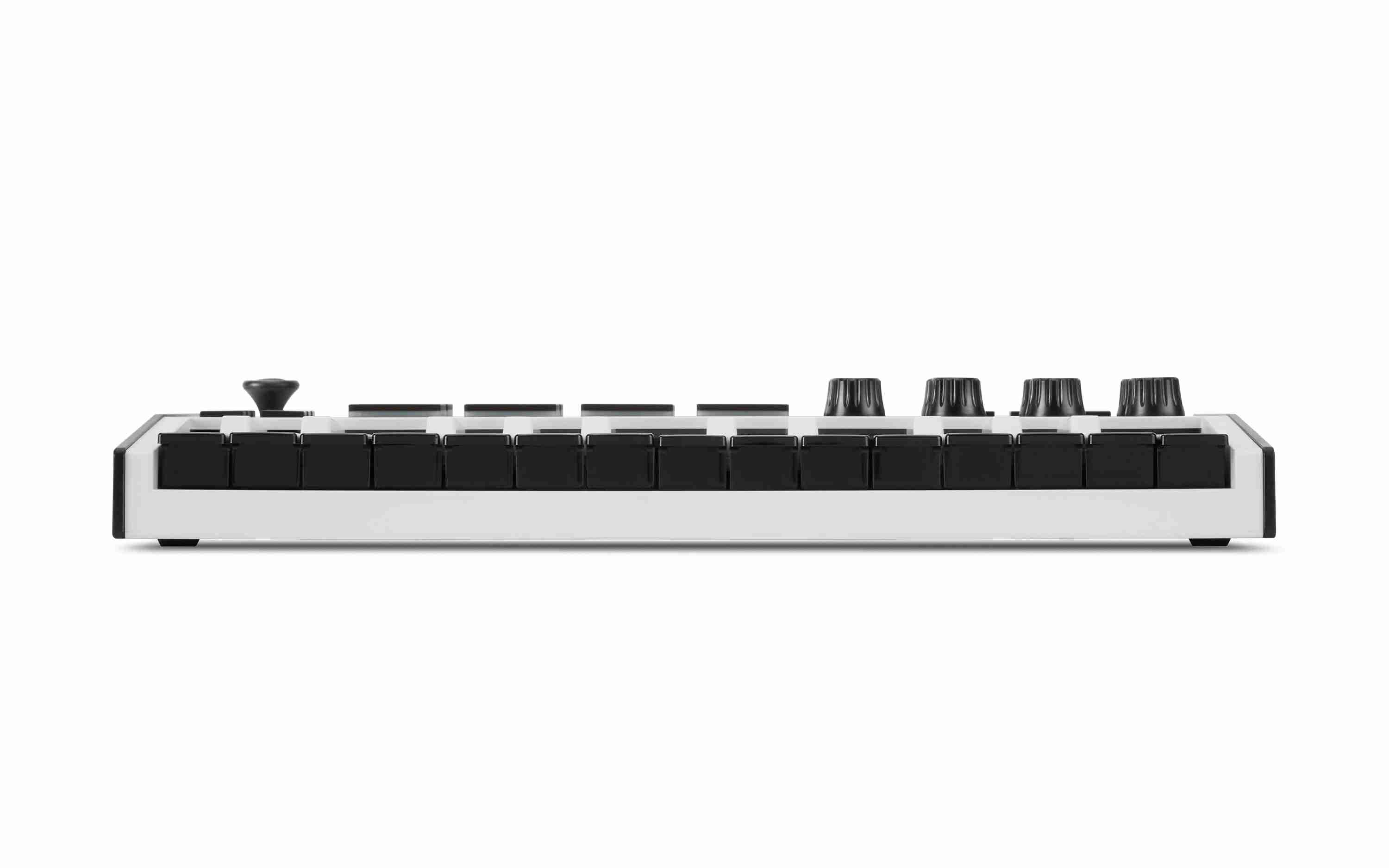 Akai Professional MPK Mini MK3 وحدة تحكم لوحة مفاتيح USB MIDI بـ 25 مفتاحًا باللون الأبيض 3