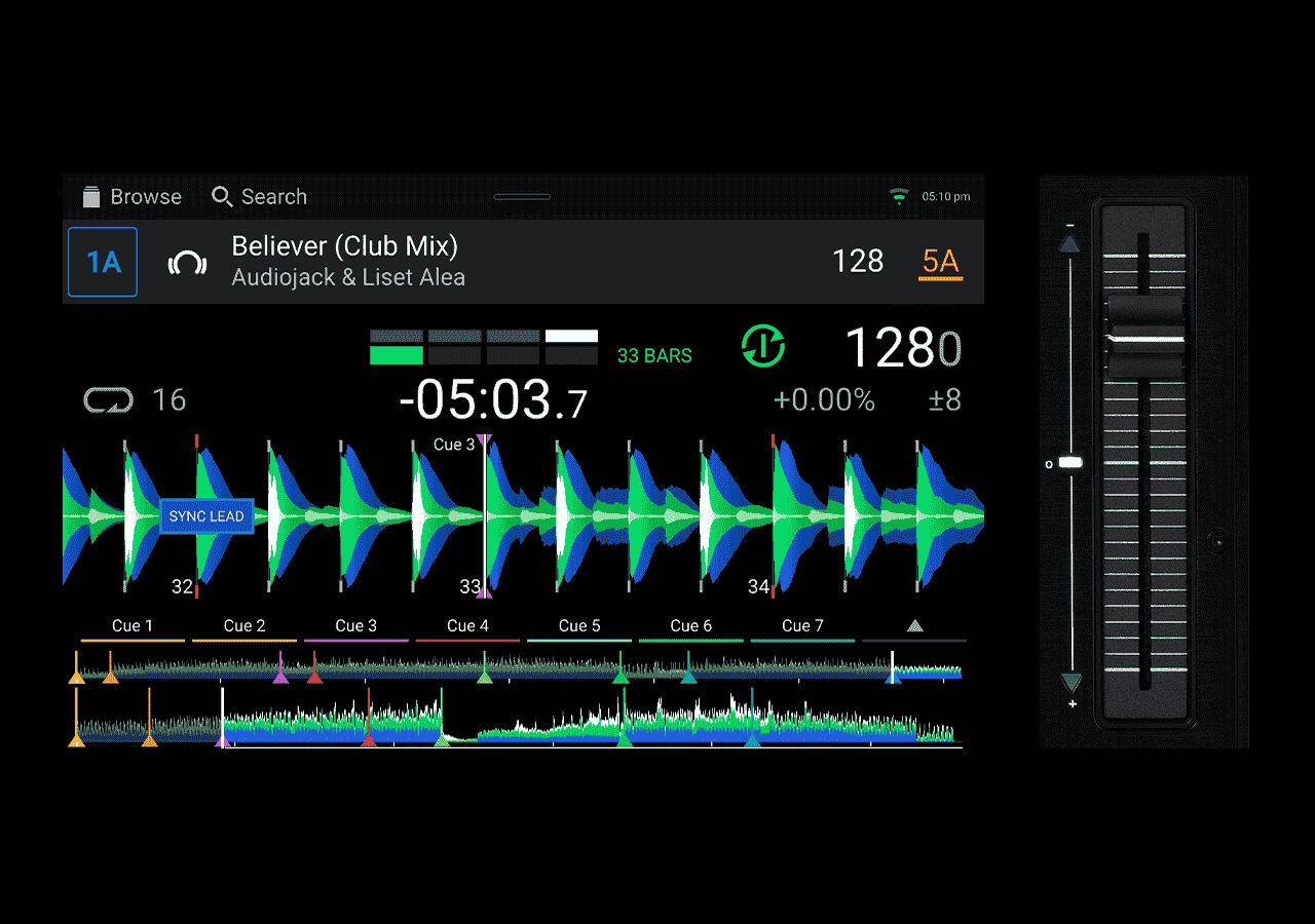 Denon SC6000 PRIME Professional DJ Media Player with 10.1" Touchscreen 4