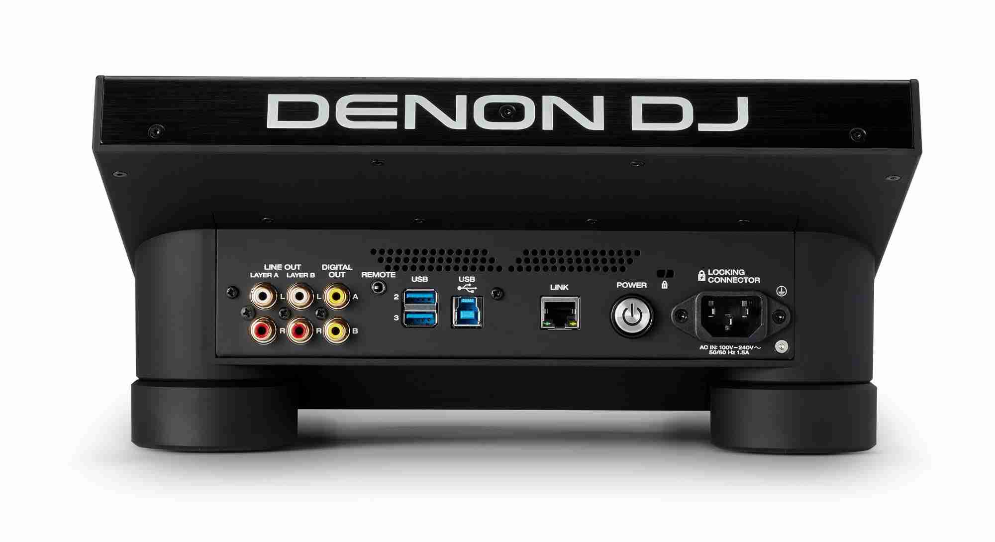 مشغل وسائط دي جي احترافي بقرص آلي Denon DJ SC6000M PRIME مع شاشة لمس 10.1 بوصة وبث عبر Wi-Fi 4