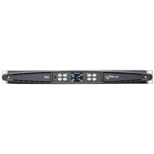 Powersoft T904 مضخم طاقة للجولات بأربع قنوات مع DSP وDante (8000W)