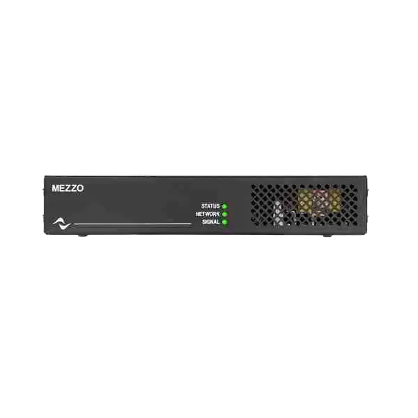 مضخم صوت Powersoft Mezzo 604 AD بقوة 600W رباعي القنوات مدمج مع DSP وDante