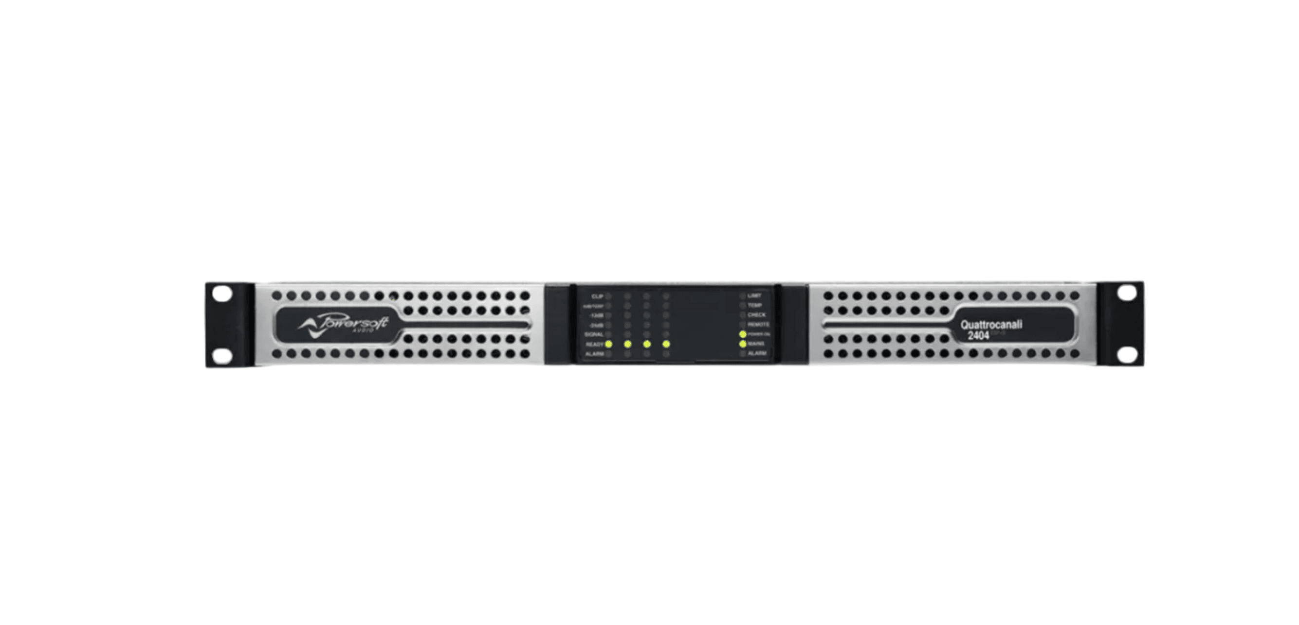 Powersoft Quattrocanali 1204 DSP+D 4-Channel 1200W Installation Amplifier with Dante 8