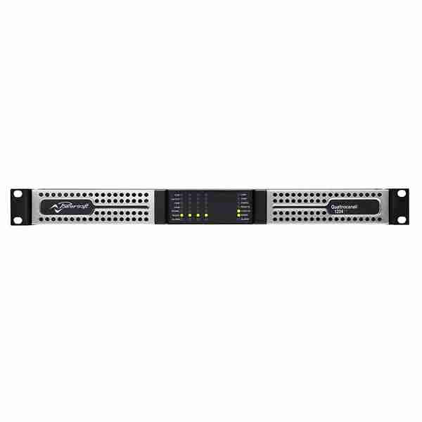 Powersoft Quattrocanali 1204 DSP+D 4-Channel 1200W Installation Amplifier with Dante 3