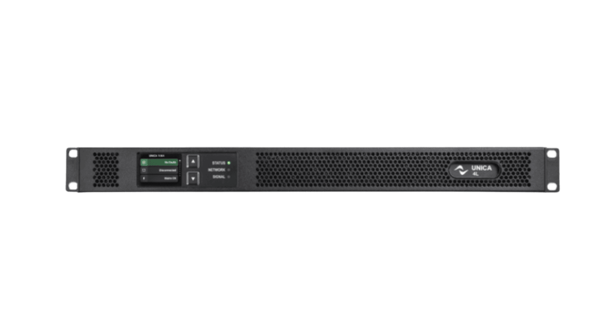 Powersoft Unica 4K8 8-Channel 4000W Installation Amplifier with Dante and Cloud Control 2