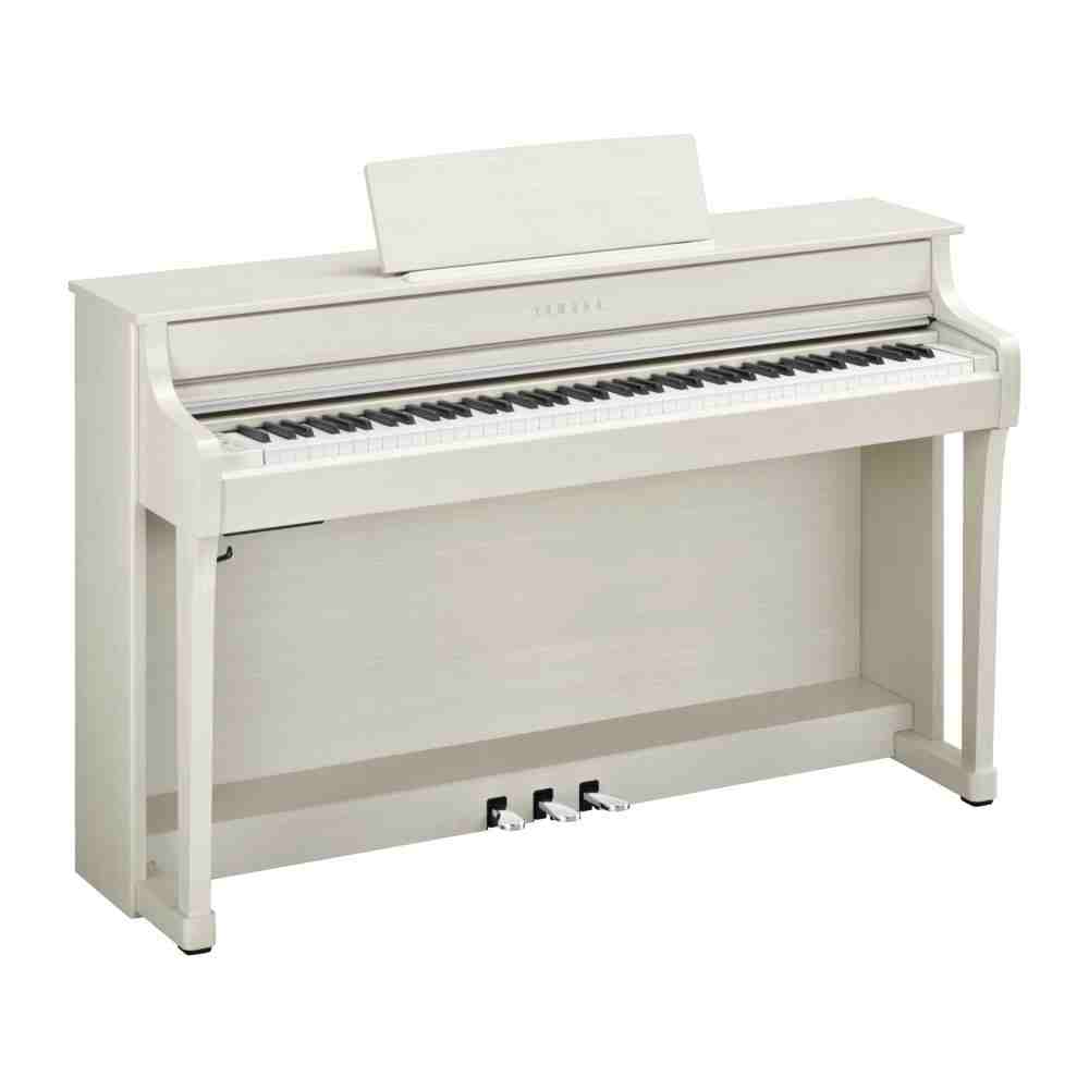 Yamaha Clavinova CLP-835 88-Key Digital Piano with Bench, White 3