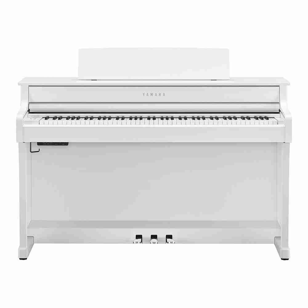 Yamaha CLP-845WH Clavinova 88-Key Digital Piano with Bench, White 2