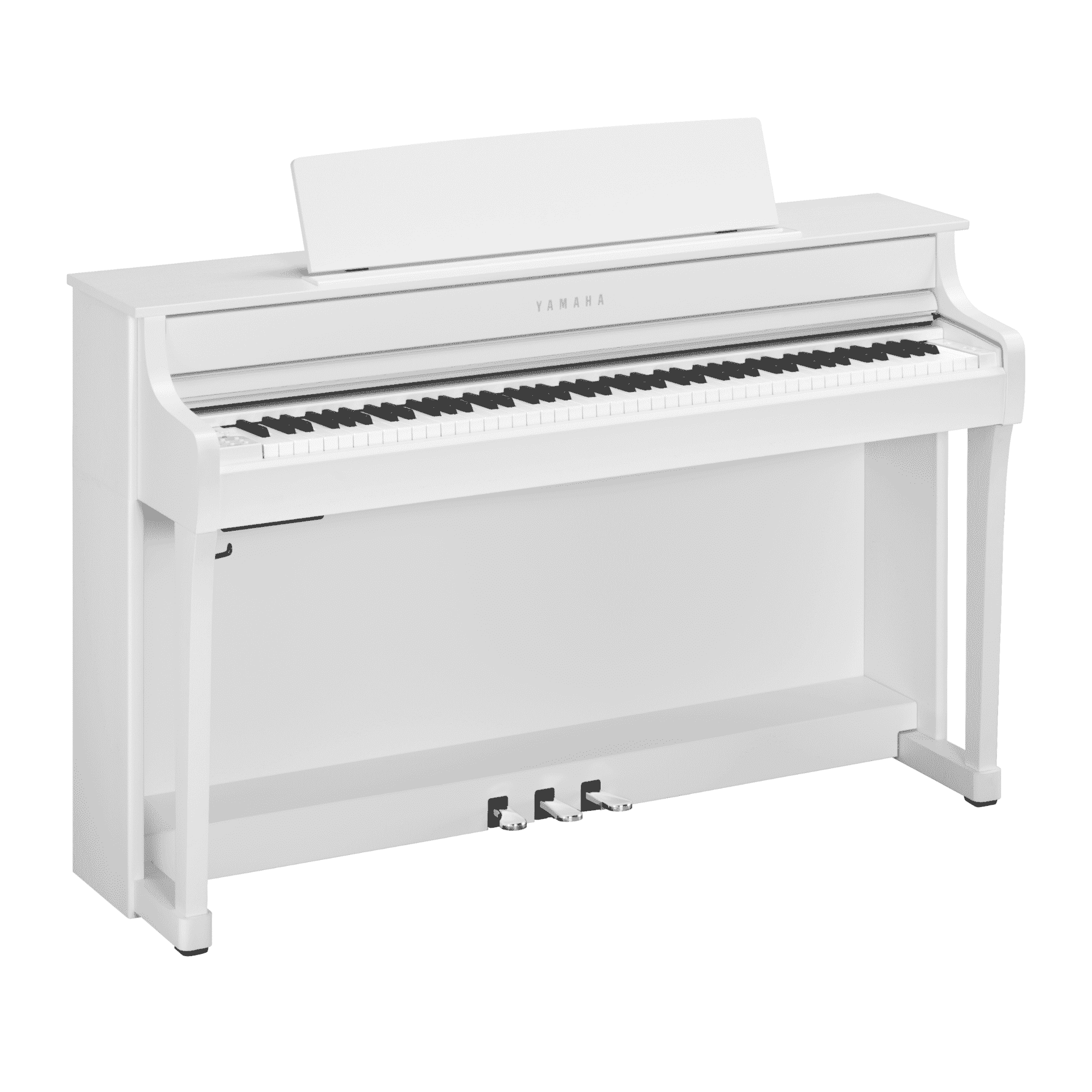 Yamaha CLP-845WH Clavinova 88-Key Digital Piano with Bench, White 3