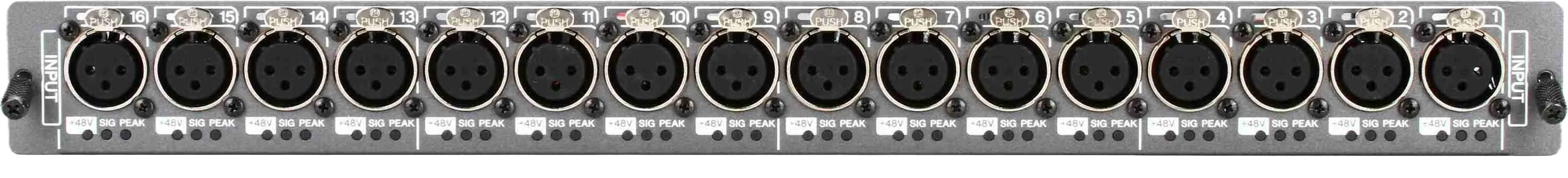 Yamaha RY16-ML-SILK 16-Channel Mic/Line Input Card with Rupert Neve SILK Processing
