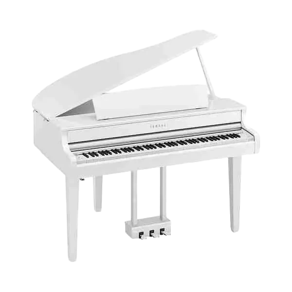Yamaha CLP-865GPWH Clavinova 88-Key Digital Grand Piano, White
