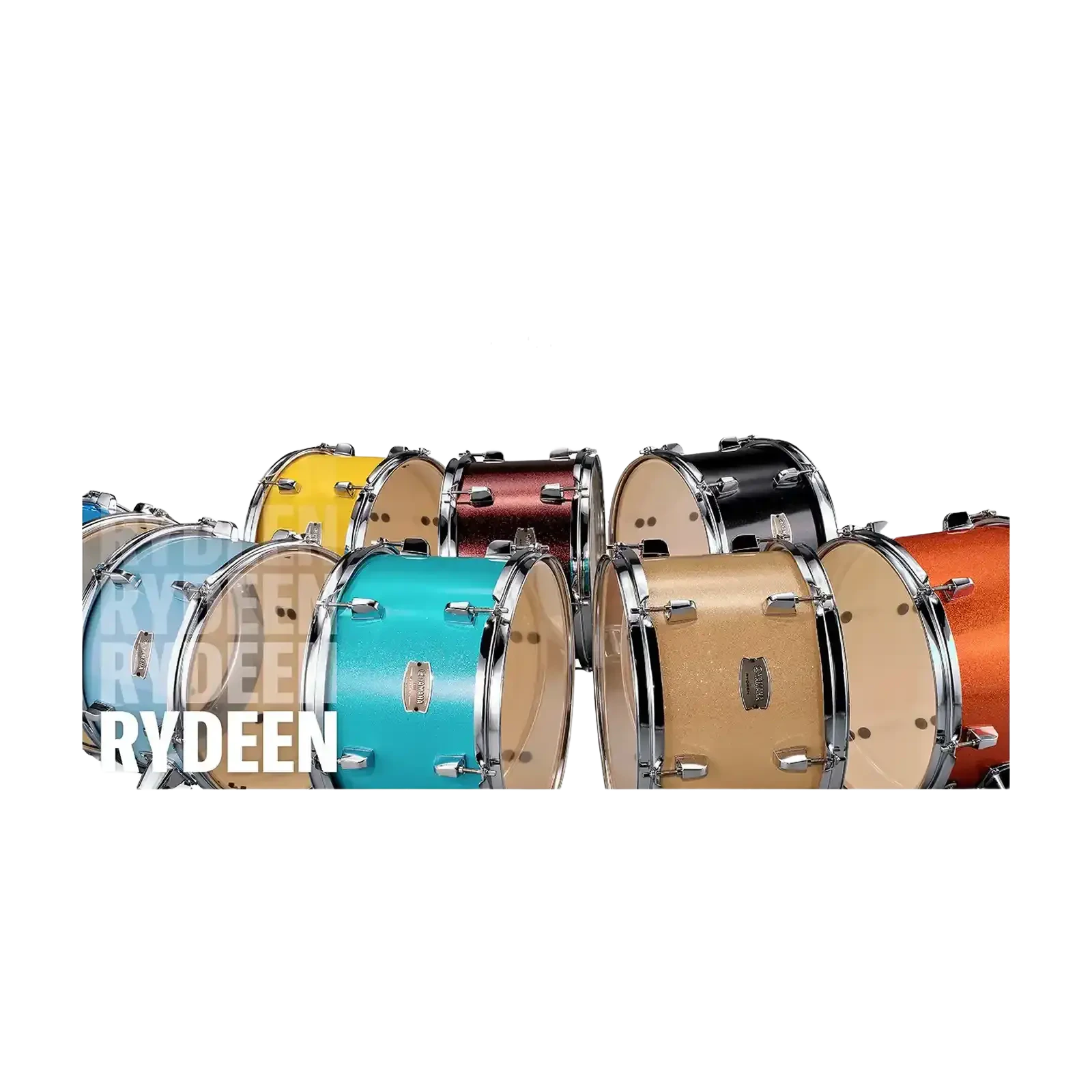 Yamaha RDP2F5 Rydeen 5-Piece Drum Set (Black Glitter)